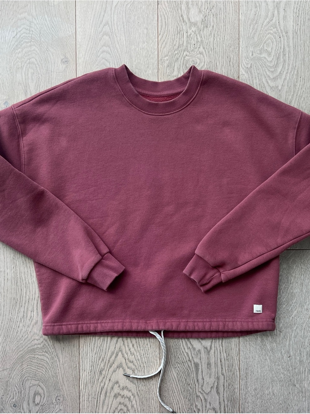 Vuori Restore Crew Sweatshirt in Desert Rose Women’s Size M - Picture 4 of 8